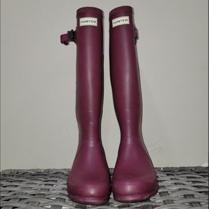 Tall Hunter Boots Size 8